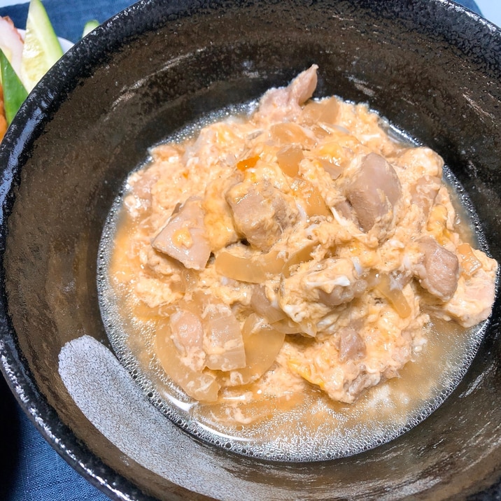 【白だし】あっさり汁だくの親子丼